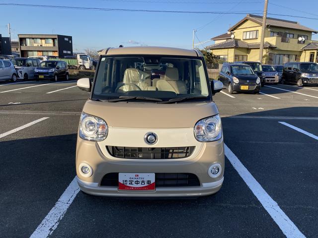 ムーヴキャンバスGホワイトアクセントVS SAIII14インチフルホイールキャップ LEDヘッドランプ キーフリーシステム 両側パワースライドドア オートエアコン(プッシュ式) オートライト 置きラクボックス(静岡県)の中古車