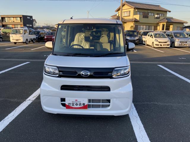 タントＸ１４インチフルホイールキャップ　フルＬＥＤヘッドランプ　オート格納式カラードドアミラー　左側パワースライドドア　ＴＦＴカラーマルチインフォメーションディスプレイ　フルファブリックシート（静岡県）の中古車