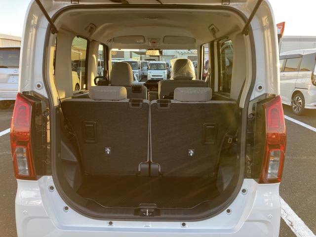 タントＸ１４インチフルホイールキャップ　フルＬＥＤヘッドランプ　オート格納式カラードドアミラー　左側パワースライドドア　ＴＦＴカラーマルチインフォメーションディスプレイ　フルファブリックシート（静岡県）の中古車