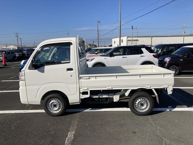 ハイゼットトラックスタンダード　農用スペシャル４ＷＤ　ＭＴ　ＵＶカットガラス（フロントウィンドウ）　プリントレザーシート表皮　マニュアルエアコン　クリーンエアフィルター（静岡県）の中古車