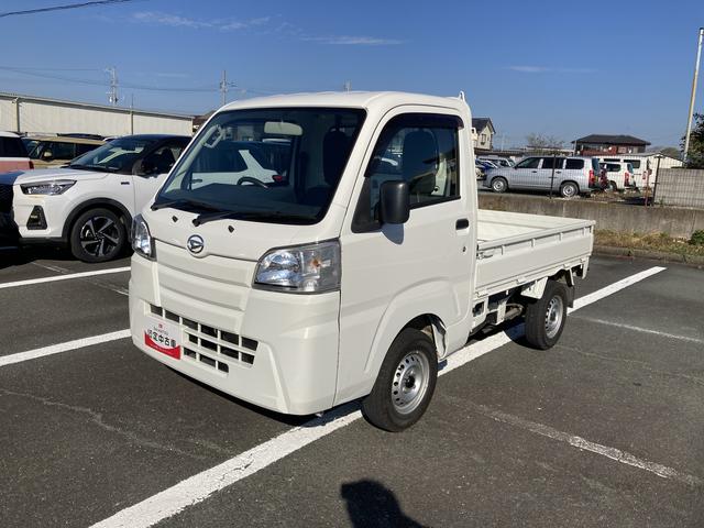 ハイゼットトラックスタンダード　農用スペシャル４ＷＤ　ＭＴ　ＵＶカットガラス（フロントウィンドウ）　プリントレザーシート表皮　マニュアルエアコン　クリーンエアフィルター（静岡県）の中古車