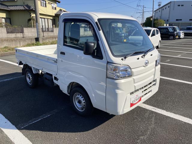 ハイゼットトラックスタンダード　農用スペシャル４ＷＤ　ＭＴ　ＵＶカットガラス（フロントウィンドウ）　プリントレザーシート表皮　マニュアルエアコン　クリーンエアフィルター（静岡県）の中古車