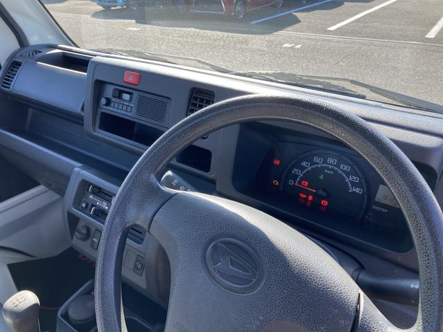 ハイゼットトラックスタンダード　農用スペシャル４ＷＤ　ＭＴ　ＵＶカットガラス（フロントウィンドウ）　プリントレザーシート表皮　マニュアルエアコン　クリーンエアフィルター（静岡県）の中古車