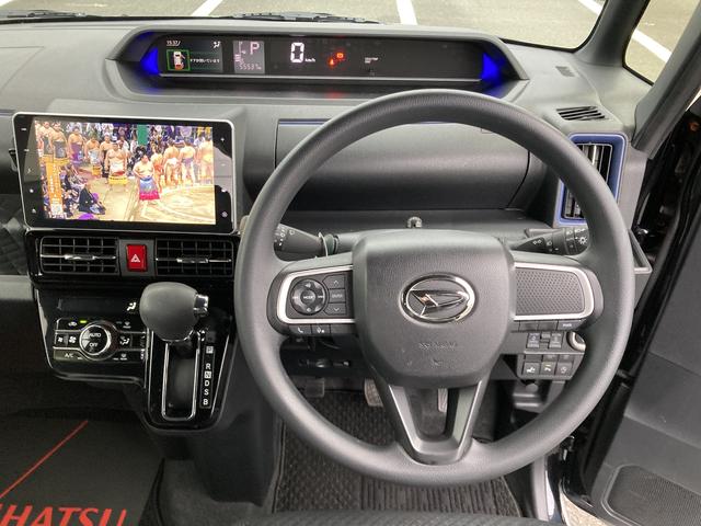 タントカスタムＸ１４インチアルミホイール　大型エアロバンパー　フルＬＥＤヘッドランプ　オート格納式カラードドアミラー　両側パワースライドドア　キーフリーシステム　プッシュボタンスタート（静岡県）の中古車