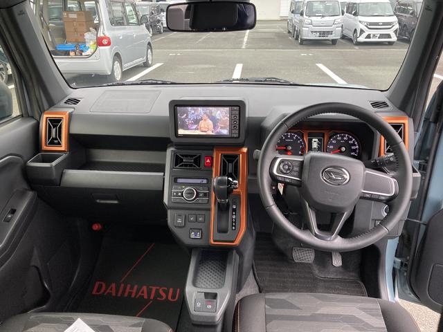 タフトG15インチアルミホイール オートレベリング機能付フルLEDヘッドランプ LEDフォグランプ 本革巻ステアリングホイール 本革巻インパネセンターシフト TFTカラーマルチインフォメーションディスプレイ(静岡県)の中古車