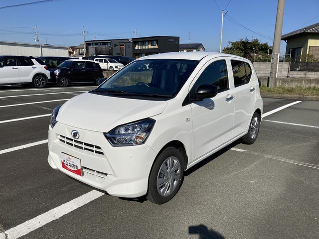 ミライースＸ　ＳＡIII１４インチフルホイールキャップ　ＬＥＤヘッドランプ　電動格納式（カラード）ドアミラー　自発光式デジタルメーターブルーイルミネーションメーター　マニュアルエアコン（ダイヤル式）　キーレスエントリー（静岡県）の中古車