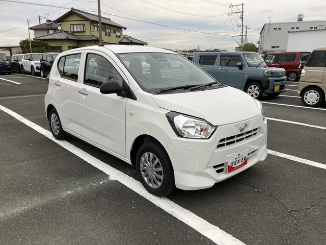 ミライースＬ　ＳＡIII１３インチフルホイールキャップ　マルチリフレクターハロゲンヘッドランプ　可倒式ドアミラー　自発光式デジタルメーターアンバーイルミネーションメーター　マニュアルエアコン（ダイヤル式）　キーレスエントリー（静岡県）の中古車