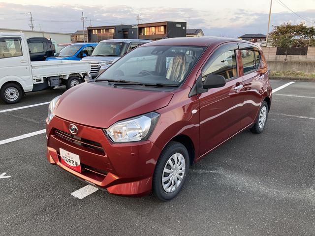 ミライースＬ　ＳＡIII１３インチフルホイールキャップ　マルチリフレクターハロゲンヘッドランプ　可倒式ドアミラー　自発光式デジタルメーターアンバーイルミネーションメーター　マニュアルエアコン（ダイヤル式）　キーレスエントリー（静岡県）の中古車