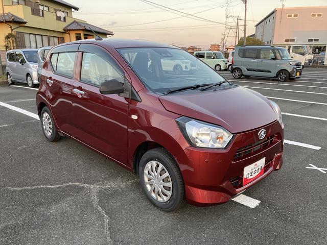 ミライースＬ　ＳＡIII１３インチフルホイールキャップ　マルチリフレクターハロゲンヘッドランプ　可倒式ドアミラー　自発光式デジタルメーターアンバーイルミネーションメーター　マニュアルエアコン（ダイヤル式）　キーレスエントリー（静岡県）の中古車