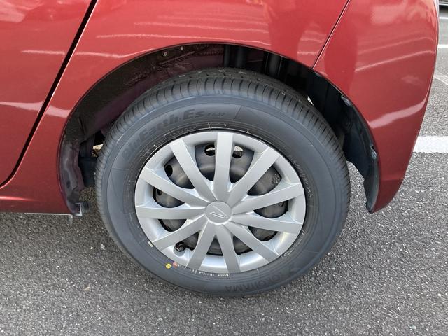 ミライースＬ　ＳＡIII１３インチフルホイールキャップ　マルチリフレクターハロゲンヘッドランプ　可倒式ドアミラー　自発光式デジタルメーターアンバーイルミネーションメーター　マニュアルエアコン（ダイヤル式）　キーレスエントリー（静岡県）の中古車