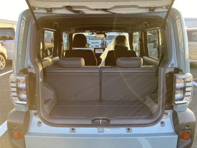 タフトＧターボ　クロムベンチャー１５インチアルミホイール（シルバー塗装）　オートレベリング機能付フルＬＥＤヘッドランプ　ＬＥＤフォグランプ　本革巻ステアリングホイール　本革巻インパネセンターシフト（静岡県）の中古車