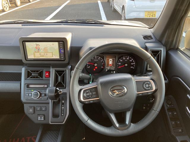 タフトＧターボ　クロムベンチャー１５インチアルミホイール（シルバー塗装）　オートレベリング機能付フルＬＥＤヘッドランプ　ＬＥＤフォグランプ　本革巻ステアリングホイール　本革巻インパネセンターシフト（静岡県）の中古車