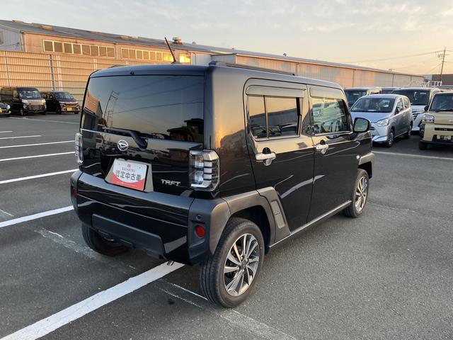 タフトＧ１５インチアルミホイール　オートレベリング機能付フルＬＥＤヘッドランプ　ＬＥＤフォグランプ　本革巻ステアリングホイール　本革巻インパネセンターシフト　ＴＦＴカラーマルチインフォメーションディスプレイ（静岡県）の中古車