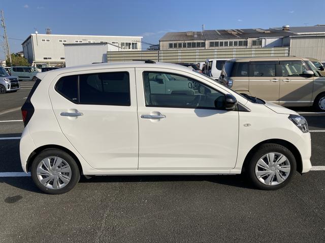 ミライースX SAIII14インチフルホイールキャップ LEDヘッドランプ 電動格納式(カラード)ドアミラー 自発光式デジタルメーターブルーイルミネーションメーター マニュアルエアコン(ダイヤル式) キーレスエントリー(静岡県)の中古車