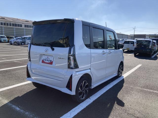 タントカスタムＸ　　ナビ付ナビ　１４インチアルミホイール　大型エアロバンパー　フルＬＥＤヘッドランプ　オート格納式カラードドアミラー　両側パワースライドドア　キーフリーシステム　プッシュボタンスタート（静岡県）の中古車