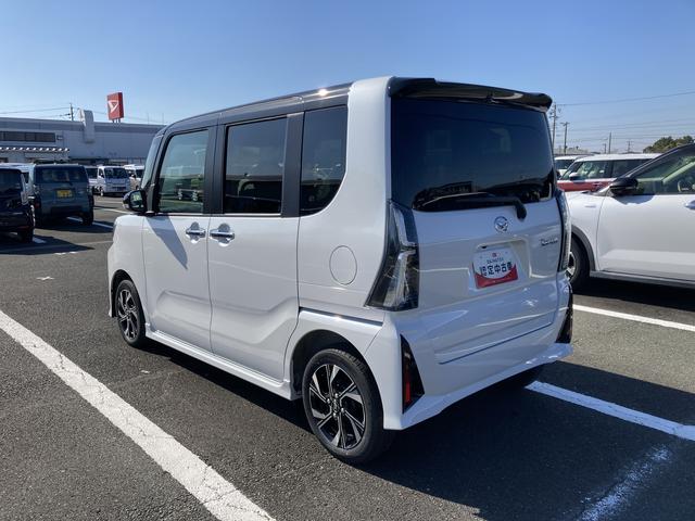 タントカスタムＸ　　ナビ付ナビ　１４インチアルミホイール　大型エアロバンパー　フルＬＥＤヘッドランプ　オート格納式カラードドアミラー　両側パワースライドドア　キーフリーシステム　プッシュボタンスタート（静岡県）の中古車