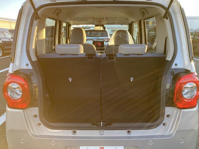 ムーヴキャンバスストライプスＸ　ナビ付ナビ　１４インチフルホイールキャップ　キーフリーシステム　プッシュボタンスタート　ＵＶカットガラス　両側パワースライドドア　ハロゲンヘッドライト　ラゲージアンダーボックス（静岡県）の中古車