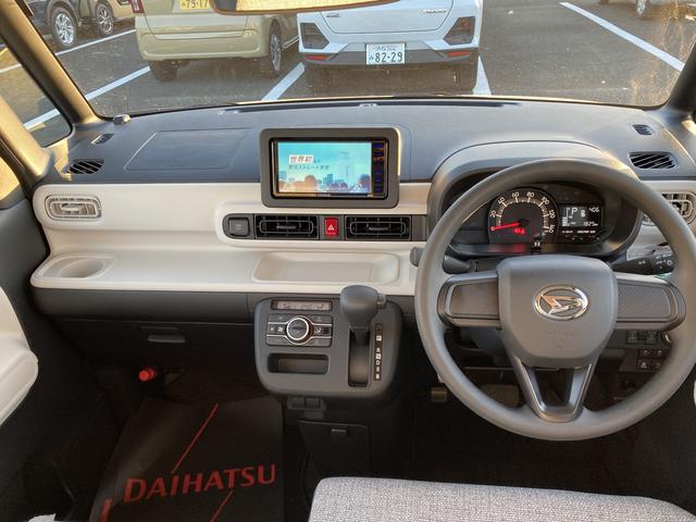 ムーヴキャンバスストライプスＸ　ナビ付ナビ　１４インチフルホイールキャップ　キーフリーシステム　プッシュボタンスタート　ＵＶカットガラス　両側パワースライドドア　ハロゲンヘッドライト　ラゲージアンダーボックス（静岡県）の中古車