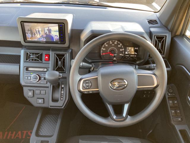 タフトＸ　ナビ付ナビ　１５インチスチールホイール（ブラック塗装）　マニュアルレベリング機能付フルＬＥＤヘッドランプ　マルチインフォメーションディスプレイ（静岡県）の中古車