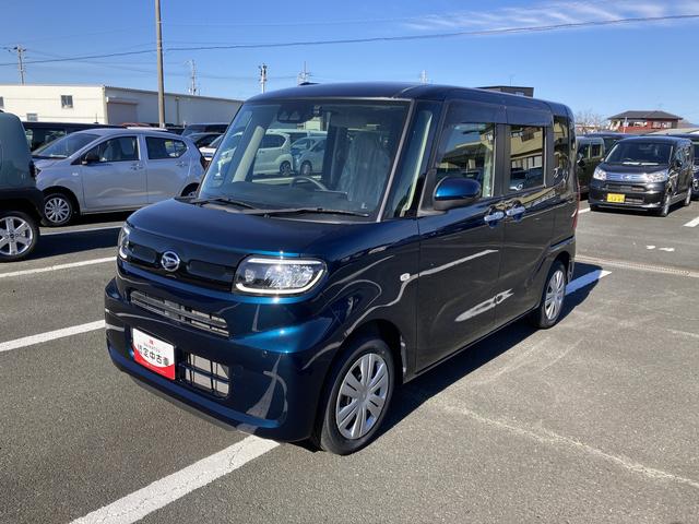 タントX14インチフルホイールキャップ フルLEDヘッドランプ オート格納式カラードドアミラー 左側パワースライドドア TFTカラーマルチインフォメーションディスプレイ フルファブリックシート(静岡県)の中古車