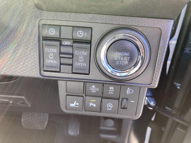 タントX14インチフルホイールキャップ フルLEDヘッドランプ オート格納式カラードドアミラー 左側パワースライドドア TFTカラーマルチインフォメーションディスプレイ フルファブリックシート(静岡県)の中古車