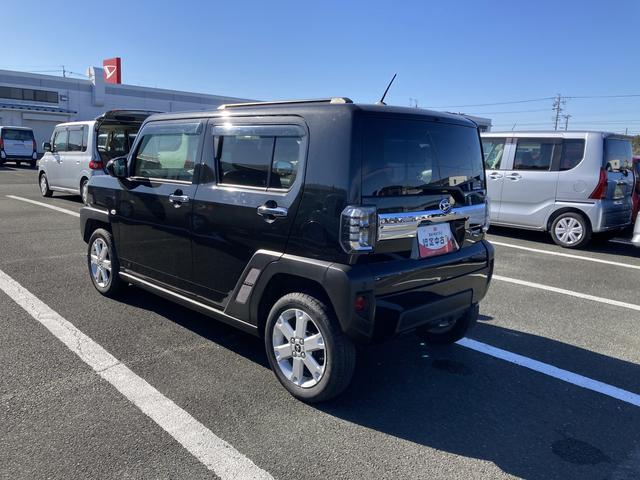 タフトGターボ15インチアルミホイール オートレベリング機能付フルLEDヘッドランプ LEDフォグランプ 本革巻ステアリングホイール 本革巻インパネセンターシフト TFTカラーマルチインフォメーションディスプレイ(静岡県)の中古車