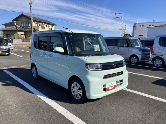 タントX14インチフルホイールキャップ フルLEDヘッドランプ オート格納式カラードドアミラー 左側パワースライドドア TFTカラーマルチインフォメーションディスプレイ フルファブリックシート(静岡県)の中古車