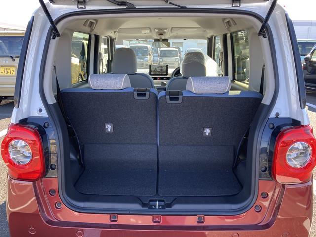 ムーヴキャンバスストライプスGターボ14インチフルホイールキャップ キーフリーシステム プッシュボタンスタート UVカットガラス 両側パワースライドドア ハロゲンヘッドライト ラゲージアンダーボックス(静岡県)の中古車