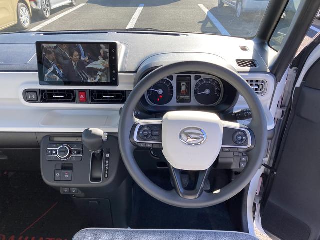 ムーヴキャンバスストライプスGターボ14インチフルホイールキャップ キーフリーシステム プッシュボタンスタート UVカットガラス 両側パワースライドドア ハロゲンヘッドライト ラゲージアンダーボックス(静岡県)の中古車