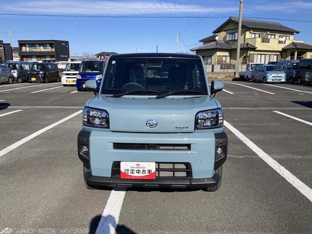 タフトＧ１５インチアルミホイール　オートレベリング機能付フルＬＥＤヘッドランプ　ＬＥＤフォグランプ　本革巻ステアリングホイール　本革巻インパネセンターシフト　ＴＦＴカラーマルチインフォメーションディスプレイ（静岡県）の中古車