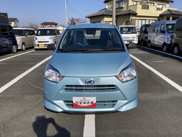 ミライースＬ　ＳＡIII１３インチフルホイールキャップ　マルチリフレクターハロゲンヘッドランプ　可倒式ドアミラー　自発光式デジタルメーターアンバーイルミネーションメーター　マニュアルエアコン（ダイヤル式）　キーレスエントリー（静岡県）の中古車