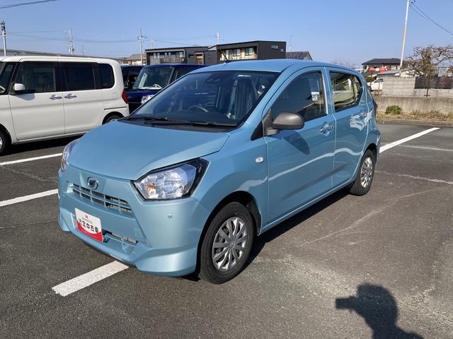 ミライースＬ　ＳＡIII１３インチフルホイールキャップ　マルチリフレクターハロゲンヘッドランプ　可倒式ドアミラー　自発光式デジタルメーターアンバーイルミネーションメーター　マニュアルエアコン（ダイヤル式）　キーレスエントリー（静岡県）の中古車