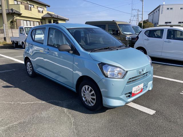 ミライースＬ　ＳＡIII１３インチフルホイールキャップ　マルチリフレクターハロゲンヘッドランプ　可倒式ドアミラー　自発光式デジタルメーターアンバーイルミネーションメーター　マニュアルエアコン（ダイヤル式）　キーレスエントリー（静岡県）の中古車