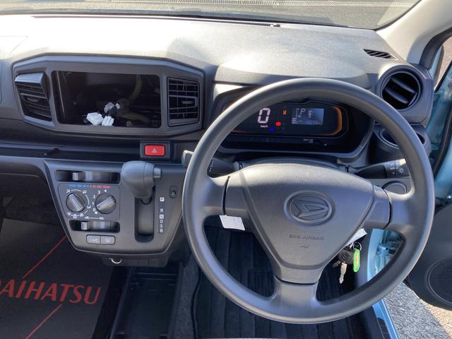 ミライースＬ　ＳＡIII１３インチフルホイールキャップ　マルチリフレクターハロゲンヘッドランプ　可倒式ドアミラー　自発光式デジタルメーターアンバーイルミネーションメーター　マニュアルエアコン（ダイヤル式）　キーレスエントリー（静岡県）の中古車