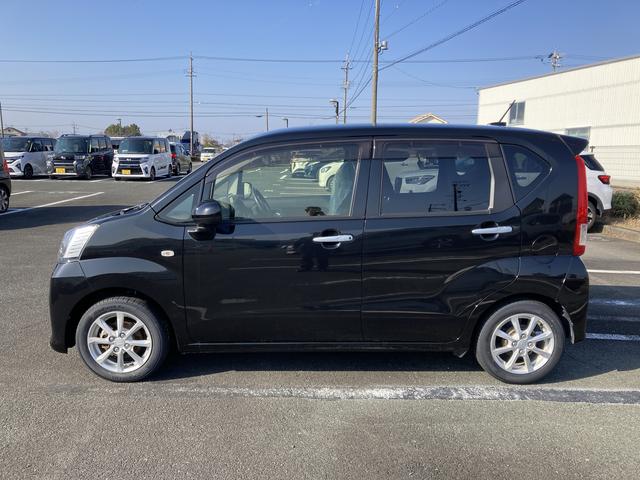 ムーヴＸリミテッドII　ＳＡIIIＬＥＤヘッドランプ　ブラックインテリアパック　１４インチアルミホイール　スーパーＵＶＩＲカットガラス　キーフリーシステム　オートエアコン（プッシュ式）（静岡県）の中古車