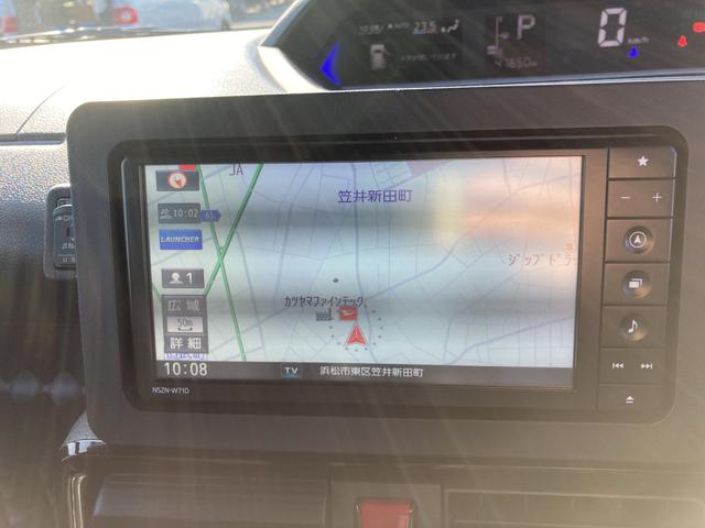 タントカスタムＸ１４インチアルミホイール　大型エアロバンパー　フルＬＥＤヘッドランプ　オート格納式カラードドアミラー　両側パワースライドドア　キーフリーシステム　プッシュボタンスタート（静岡県）の中古車