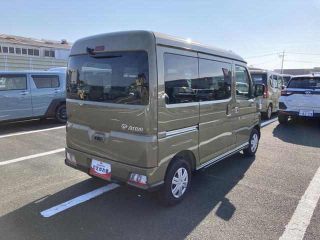 アトレーＲＳ１２インチフルホイールキャップ　オートエアコン　キーフリーシステム　スペアタイヤ　ＬＥＤヘッドランプ　パワースライドドア（両側）（静岡県）の中古車