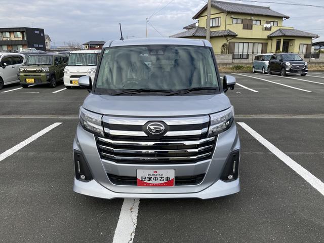 トールカスタムGLEDヘッドランプ キーフリーシステム プッシュボタンスタート オートエアコン(プッシュ式) 両側パワースライドドア マルチインフォメーションディスプレイ(静岡県)の中古車