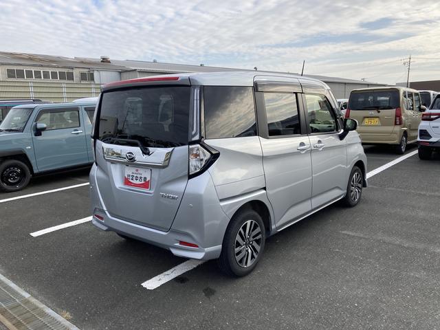 トールカスタムGLEDヘッドランプ キーフリーシステム プッシュボタンスタート オートエアコン(プッシュ式) 両側パワースライドドア マルチインフォメーションディスプレイ(静岡県)の中古車