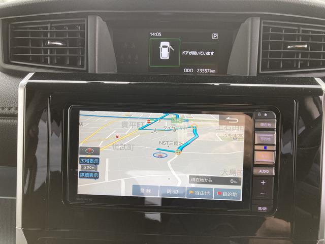 トールカスタムGLEDヘッドランプ キーフリーシステム プッシュボタンスタート オートエアコン(プッシュ式) 両側パワースライドドア マルチインフォメーションディスプレイ(静岡県)の中古車