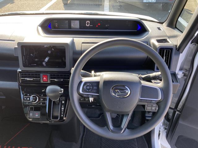 タントカスタムＸ１４インチアルミホイール　大型エアロバンパー　フルＬＥＤヘッドランプ　オート格納式カラードドアミラー　両側パワースライドドア　キーフリーシステム　プッシュボタンスタート（静岡県）の中古車