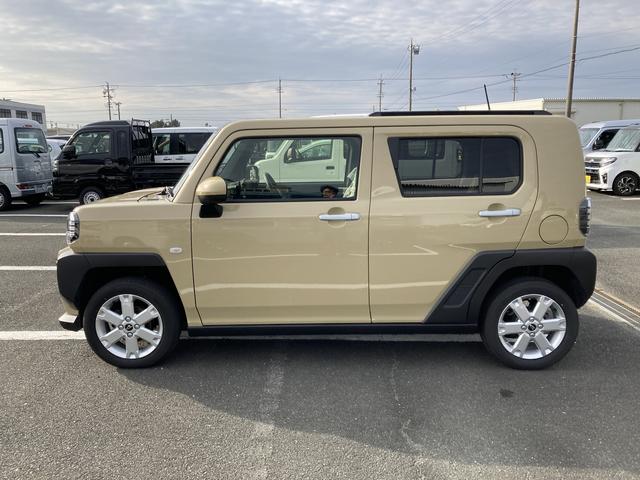 タフトＧ１５インチアルミホイール　オートレベリング機能付フルＬＥＤヘッドランプ　ＬＥＤフォグランプ　本革巻ステアリングホイール　本革巻インパネセンターシフト　ＴＦＴカラーマルチインフォメーションディスプレイ（静岡県）の中古車