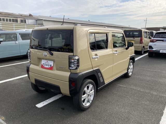 タフトＧ１５インチアルミホイール　オートレベリング機能付フルＬＥＤヘッドランプ　ＬＥＤフォグランプ　本革巻ステアリングホイール　本革巻インパネセンターシフト　ＴＦＴカラーマルチインフォメーションディスプレイ（静岡県）の中古車