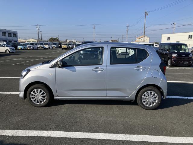 ミライースL SAIII13インチフルホイールキャップ マルチリフレクターハロゲンヘッドランプ 可倒式ドアミラー 自発光式デジタルメーターアンバーイルミネーションメーター マニュアルエアコン(ダイヤル式) キーレスエントリー(静岡県)の中古車