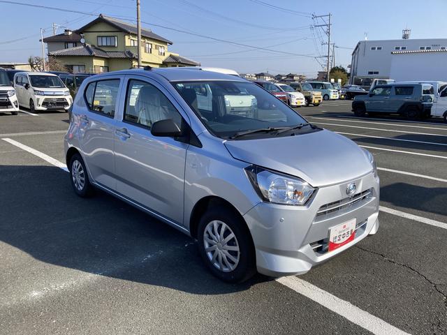 ミライースL SAIII13インチフルホイールキャップ マルチリフレクターハロゲンヘッドランプ 可倒式ドアミラー 自発光式デジタルメーターアンバーイルミネーションメーター マニュアルエアコン(ダイヤル式) キーレスエントリー(静岡県)の中古車