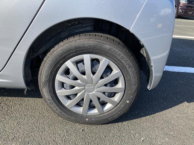 ミライースL SAIII13インチフルホイールキャップ マルチリフレクターハロゲンヘッドランプ 可倒式ドアミラー 自発光式デジタルメーターアンバーイルミネーションメーター マニュアルエアコン(ダイヤル式) キーレスエントリー(静岡県)の中古車