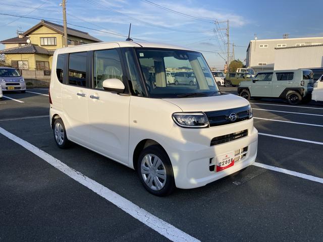 タントＸ１４インチフルホイールキャップ　フルＬＥＤヘッドランプ　オート格納式カラードドアミラー　左側パワースライドドア　ＴＦＴカラーマルチインフォメーションディスプレイ　フルファブリックシート（静岡県）の中古車