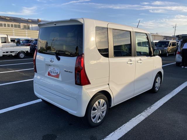 タントＸ１４インチフルホイールキャップ　フルＬＥＤヘッドランプ　オート格納式カラードドアミラー　左側パワースライドドア　ＴＦＴカラーマルチインフォメーションディスプレイ　フルファブリックシート（静岡県）の中古車