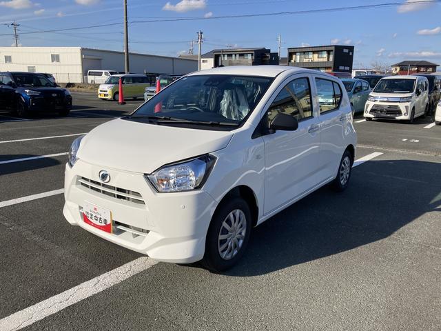 ミライースＬ　ＳＡIII１３インチフルホイールキャップ　マルチリフレクターハロゲンヘッドランプ　可倒式ドアミラー　自発光式デジタルメーターアンバーイルミネーションメーター　マニュアルエアコン（ダイヤル式）　キーレスエントリー（静岡県）の中古車