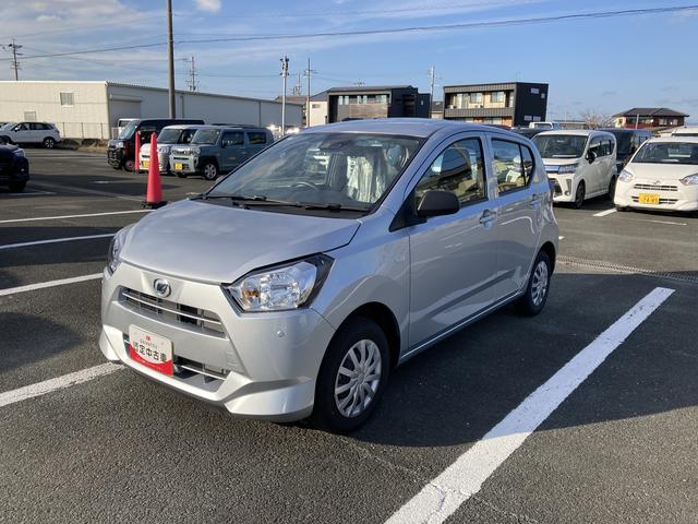 ミライースＬ　ＳＡIII１３インチフルホイールキャップ　マルチリフレクターハロゲンヘッドランプ　可倒式ドアミラー　自発光式デジタルメーターアンバーイルミネーションメーター　マニュアルエアコン（ダイヤル式）　キーレスエントリー（静岡県）の中古車